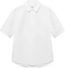 Men's Lyocell Linen Regular-Fit Polo Shirt