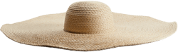 Wide-Brim Straw Hat