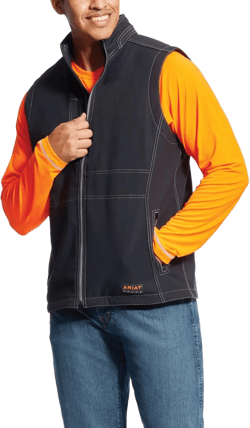 Ariat Men's Rebar Stretch Canvas Softshell Vest