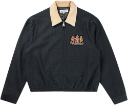 fucking awesome tailored work jacket (green / navy)