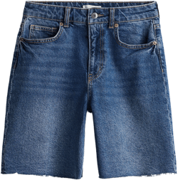 Denim Bermuda Shorts