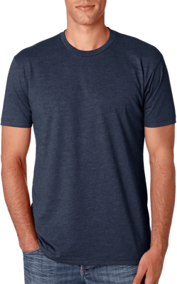 Next Level N6210 T-Shirt, Charcoal + Midnight Navy (2 Shirts), 3X-Large