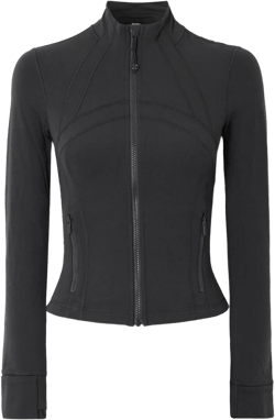 lululemon Women's Black Define Cropped Nulu Jacket