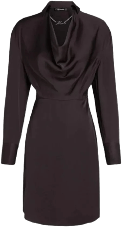 Karl Lagerfeld Women's Black Short Dresses