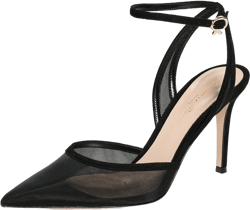 Sienna D'Orsay Organza + Camoscio Heels 85mm