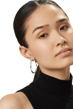 Ana Luisa Tia Medium Hoop Earrings