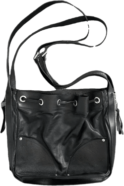 Leather crossbody bag