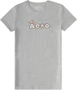Aero Cowboy Hat Appliqué Graphic Tee