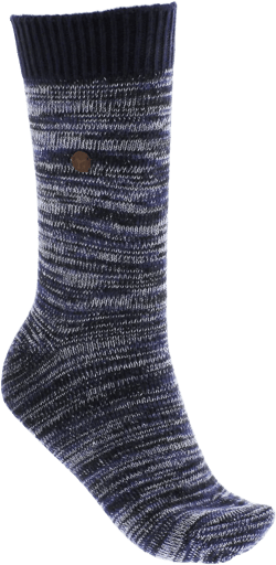 Birkenstock Roma Warm Comfortable Cotton Socks Large Large Blue