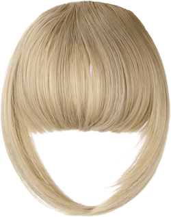 Clip in Bangs, Synthetic French Bangs Hair Clip, Fake Bangs Fringe with Temples Hairpieces for Women Natural Curved Hair Extensions for Daily Wear Ash Blonde