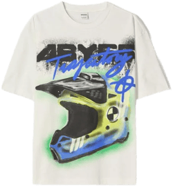 Short sleeve T-shirt with print