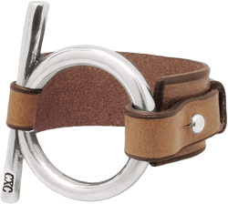 CXC Omega Leather Bracelet