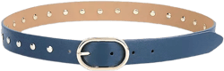 Ettika Women's Boyfriend Stud Leather Belt  