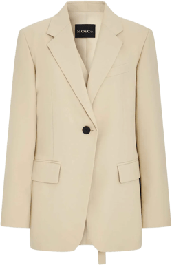Belt Detail Tailored Blazer