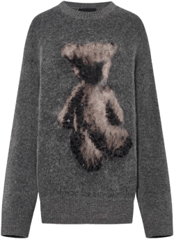 Wool Blend Teddy Sweater