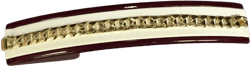 Curb Solid Gold Handmade Bracelet , 10mm, 6.5-10 Inch