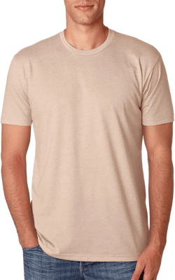 Next Level N6210 T-Shirt, Charcoal + Crme (2 Shirts), X-Small