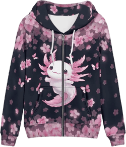 SEANATIVE Women Zip Up Hoodies Drawstring Sweatshirt Long Sleeve Casual Hoodie Jacket with Pocket Size XS-5XL