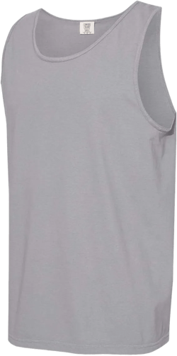 Comfort Colors Men's Adult Tank Top, Style 9360 (Small, Granite)