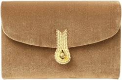 Queen clutch bag