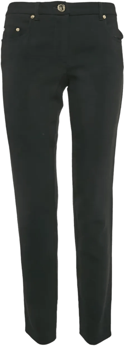 slim-cut trousers
