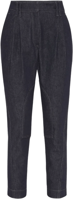 straight-leg jeans