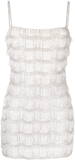 Sadie fringed minidress