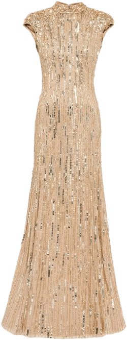 Ernest sequin-embellished gown