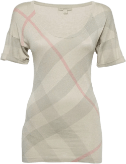 checked T-shirt