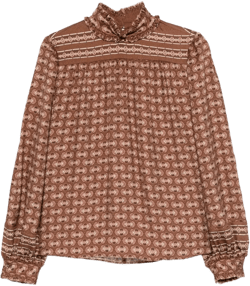 silk blouse