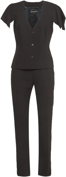 flutter-sleeve tailored suit