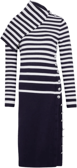 wool midi dress
