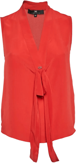 pre-owned sleeveless blouse