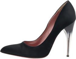 125mm satin pumps
