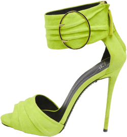 pre-owned 120mm ankle-strap sandals