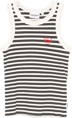 striped tank top