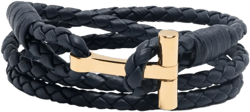 braided leather bracelet