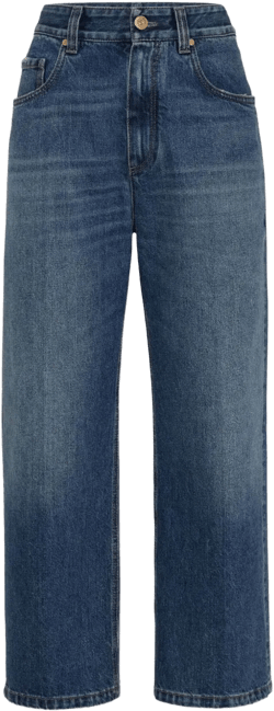 cropped jeans