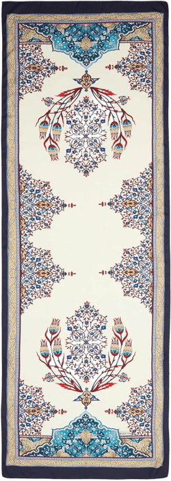 Hijab Shawl for Women | 22" - 61" Silk Like Seasonal Long Scarf | Patterned Hair Scarves Islamic Turban