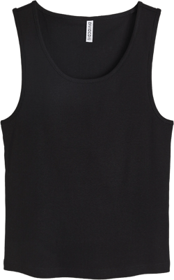 Ribbed Cotton Tank Top