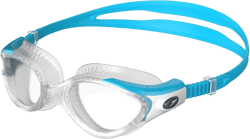 Speedo Women's Vanquisher Mirrored Swim Goggle One Size Turquoise/Clear