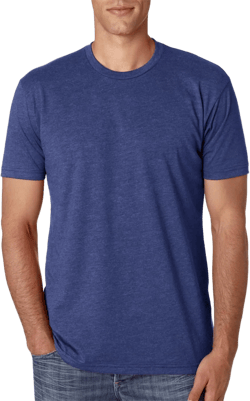 Next Level N6210 T-Shirt, Charcoal + Storm (2 Shirts), X-Small