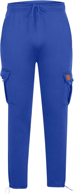 Men's Stretch Sweatpants with Cargo Pockets Relaxed Fit Wide Leg Joggers Trousers Breathable Outdoor Hiking Pants