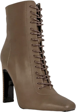WYNDHAM Womens Lace Up Leather Ankle Boots