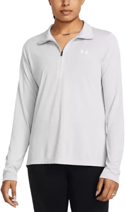 Women's Twist Tech Quarter-Zip Logo Top
