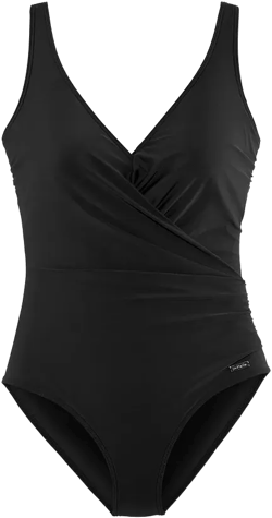 Women's Wrap Look Tummy Control One Piece Swimsuit