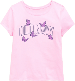 Short-Sleeve Logo-Graphic T-Shirt for Girls | Old Navy