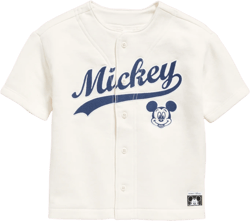 Old Navy x Disney© Oversized Mickey Mouse Baseball Shirt for Toddler Boys | Old Navy