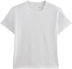 The Box-Cut Tee in Cotton Linen