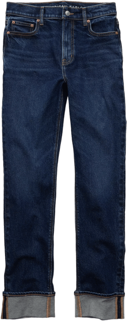 AE Stretch Super High-Waisted Straight Jean